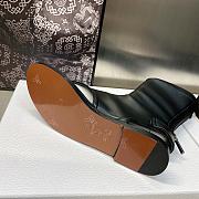 Dior Thong Sandals Black/Beige/White - 4
