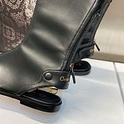 Dior Thong Sandals Black/Beige/White - 2