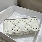 Dior Caro Bag White Size 20 x 7 x 12 cm - 6