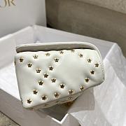 Dior Caro Bag White Size 20 x 7 x 12 cm - 5