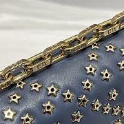 Dior Small Addict Handbag Blue Size 21 x 3 x 13 cm - 4