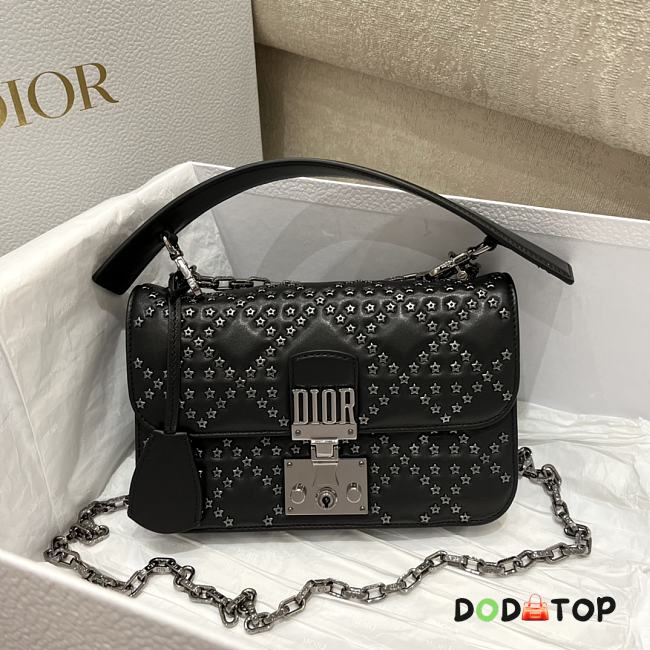 Dior Small Addict Handbag Black Size 21 x 3 x 13 cm - 1
