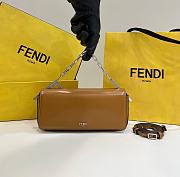 Fendi First Sight Pouch Brown Size 23 x 7 x 13 cm - 1