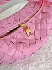 Botega Venata Mini Jodie Pink Size 28 × 23 × 8 cm - 6