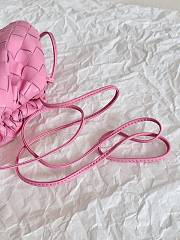  Bottega Veneta The Pouch Mini Pink Size 22 × 12 × 7 cm - 2