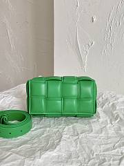 Botega Venata Padded Cassette Pillow Green Size 18 × 9.5 × 5 cm - 2