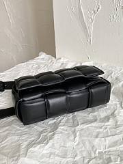 Botega Venata Padded Cassette Pillow Black Size 18 × 9.5 × 5 cm - 5