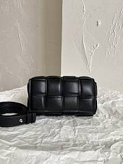 Botega Venata Padded Cassette Pillow Black Size 18 × 9.5 × 5 cm - 3