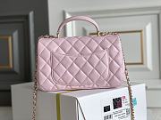 Chanel Handle Bag Pink Size 12 x 20 x 6 cm - 6