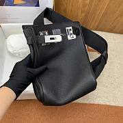 Hermes Hac a Dos PM Backpack Black Size 28 cm - 5