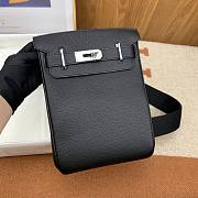 Hermes Hac a Dos PM Backpack Black Size 28 cm - 4