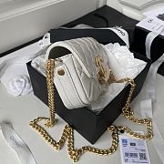 Chanel Vintage Baguette Bag White Size 10 x 17.2 x 3.3 cm - 6