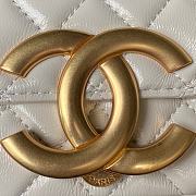 Chanel Vintage Baguette Bag White Size 10 x 17.2 x 3.3 cm - 2