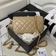 Chanel Vintage Baguette Bag Beige Size 10 x 17.2 x 3.3 cm - 3