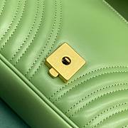 Gucci GG Marmont Green Size 26 x 15 x 7 cm - 5