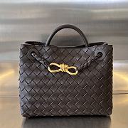 Bottega Veneta Andiamo Small Bag Brown Size 25 x 22 x 10.5 cm - 1