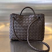 Bottega Veneta Andiamo Small Bag Brown Size 25 x 22 x 10.5 cm - 3