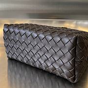 Bottega Veneta Andiamo Small Bag Brown Size 25 x 22 x 10.5 cm - 2