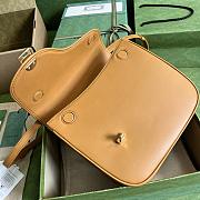 Gucci Equestrian Inspired Shoulder Bag Size 21 x 20 x 7 cm - 3
