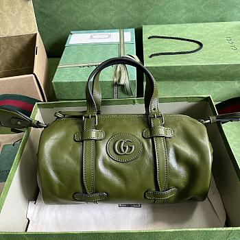 Gucci Small Duffle Bag With Tonal Double G Size 28.5 x 16 x 16 cm