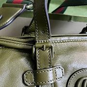 Gucci Small Duffle Bag With Tonal Double G Size 28.5 x 16 x 16 cm - 6