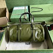 Gucci Small Duffle Bag With Tonal Double G Size 28.5 x 16 x 16 cm - 4