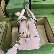 Gucci Ophidia GG Animal Print Mini Bag Size 21 x 12 x 10 cm - 6