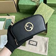 Gucci Blondie Zip Around Wallet Black Size 21 x 11 cm - 1