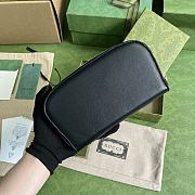 Gucci Blondie Zip Around Wallet Black Size 21 x 11 cm - 4
