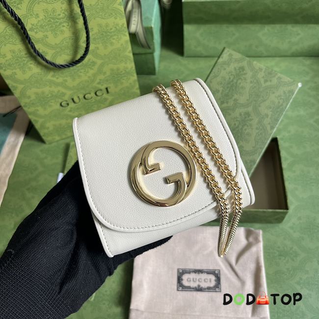 Gucci Natural Blondie Medium Chain Wallet Size 12.5 x 11 x 2.5 cm - 1
