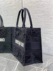 Dior Medium Book Tote Black Size 36 x 18 x 28 cm - 3