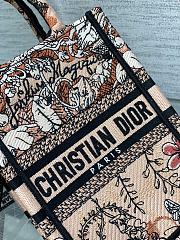 Dior Mini Book Tote Phone Bag Powder Size 13.5 x 5 x 18 cm - 5