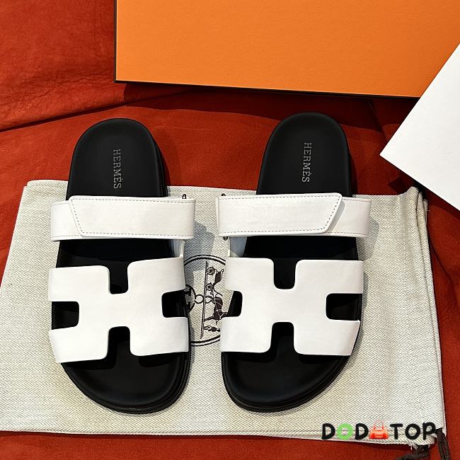 Chypre sandals Hermès White - 1