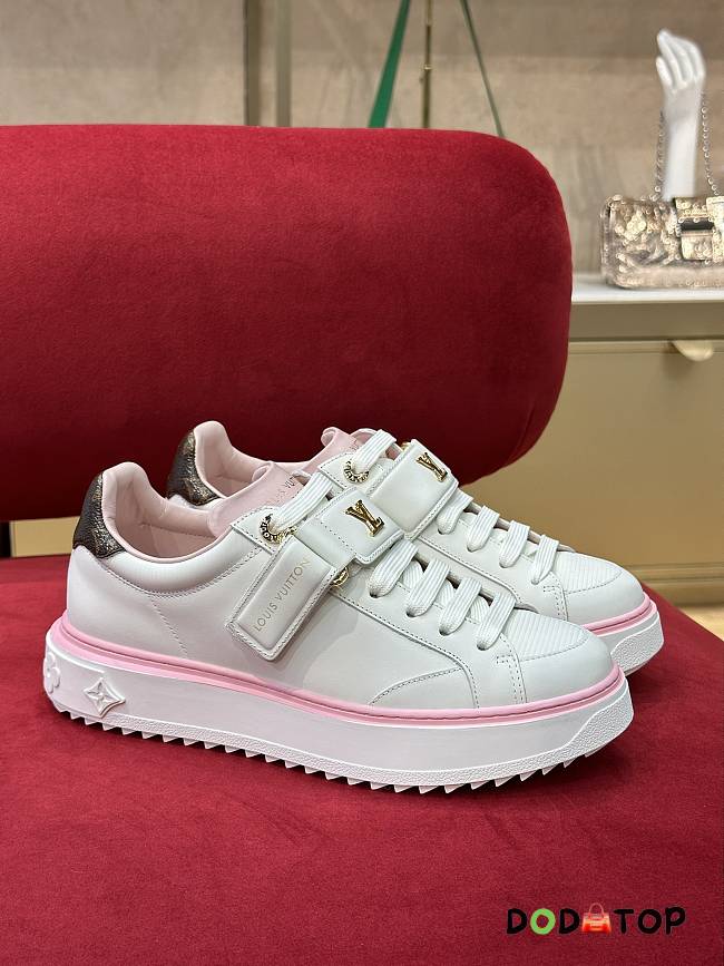 Louis Vuitton LV Time Out Sneaker Pink - 1