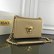 Versace Laminated Palazzo Evening Bag Gold Size 25 x 18 x 6.5 cm - 6