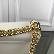 Versace Laminated Palazzo Evening Bag White Size 25 x 18 x 6.5 cm - 5