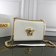Versace Laminated Palazzo Evening Bag White Size 25 x 18 x 6.5 cm - 3