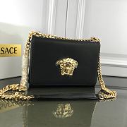 Versace Laminated Palazzo Evening Bag Black Size 25 x 18 x 6.5 cm - 5
