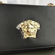 Versace Laminated Palazzo Evening Bag Black Size 25 x 18 x 6.5 cm - 2