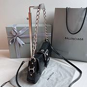 Balenciaga Lindsay Small Shoulder Bag Black Size 29 x 13 x 4.8 cm - 6
