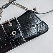 Balenciaga Lindsay Small Shoulder Bag Black Size 29 x 13 x 4.8 cm - 3
