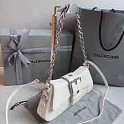 Balenciaga Lindsay Small Shoulder Bag White Size 29 x 13 x 4.8 cm - 6