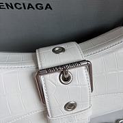 Balenciaga Lindsay Small Shoulder Bag White Size 29 x 13 x 4.8 cm - 5