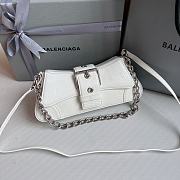 Balenciaga Lindsay Small Shoulder Bag White Size 29 x 13 x 4.8 cm - 2