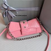 Balenciaga Lindsay Small Shoulder Bag Pink Size 29 x 13 x 4.8 cm - 3