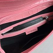 Balenciaga Lindsay Small Shoulder Bag Pink Size 29 x 13 x 4.8 cm - 2