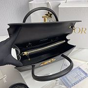 Dior Macro Cannage Honore Bag Black Size 30 x 22.5 x 16 cm - 3