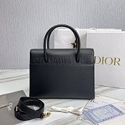 Dior Macro Cannage Honore Bag Black Size 30 x 22.5 x 16 cm - 5