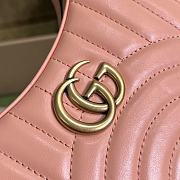 Gucci Natural GG Marmont Quilted Mini Shoulder Bag Size 21.5 x 11 x 5 cm - 2