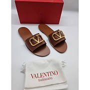 Valentino Slippers Brown - 4